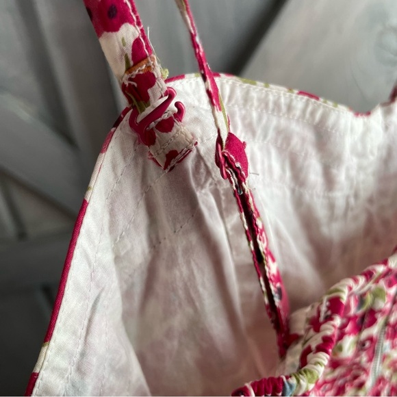 Vintage American‎ Eagle Spring Flower Dress corset pockets fit flare stretchy 4 - Picture 10 of 11